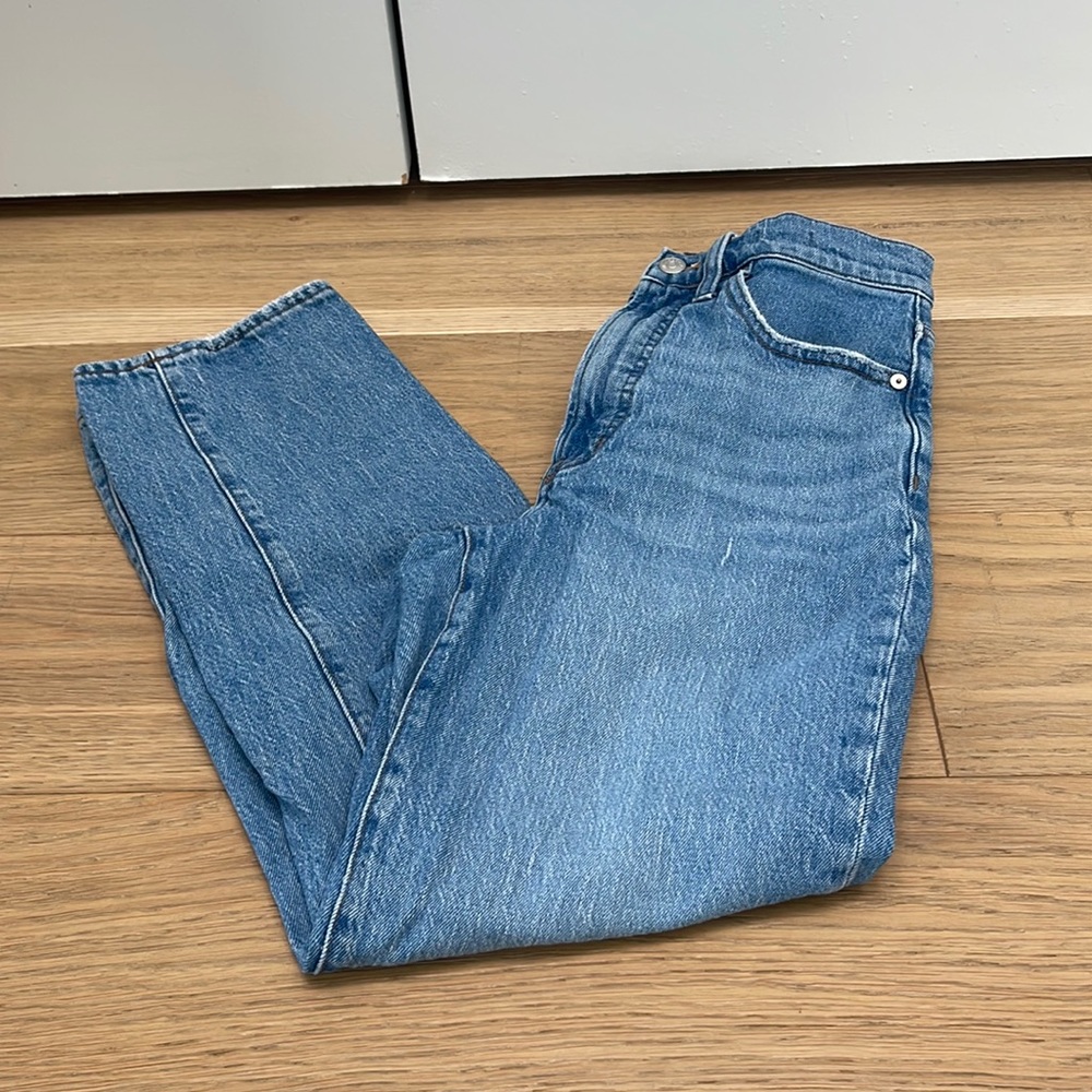 Madewell perfect vintage straight jean